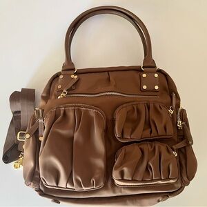 Rare, never worn MZ Wallace Bedford collection Frankie in tiger eye